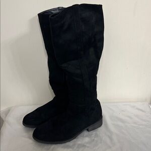 Forever Collectibles Black Lace Up Boots